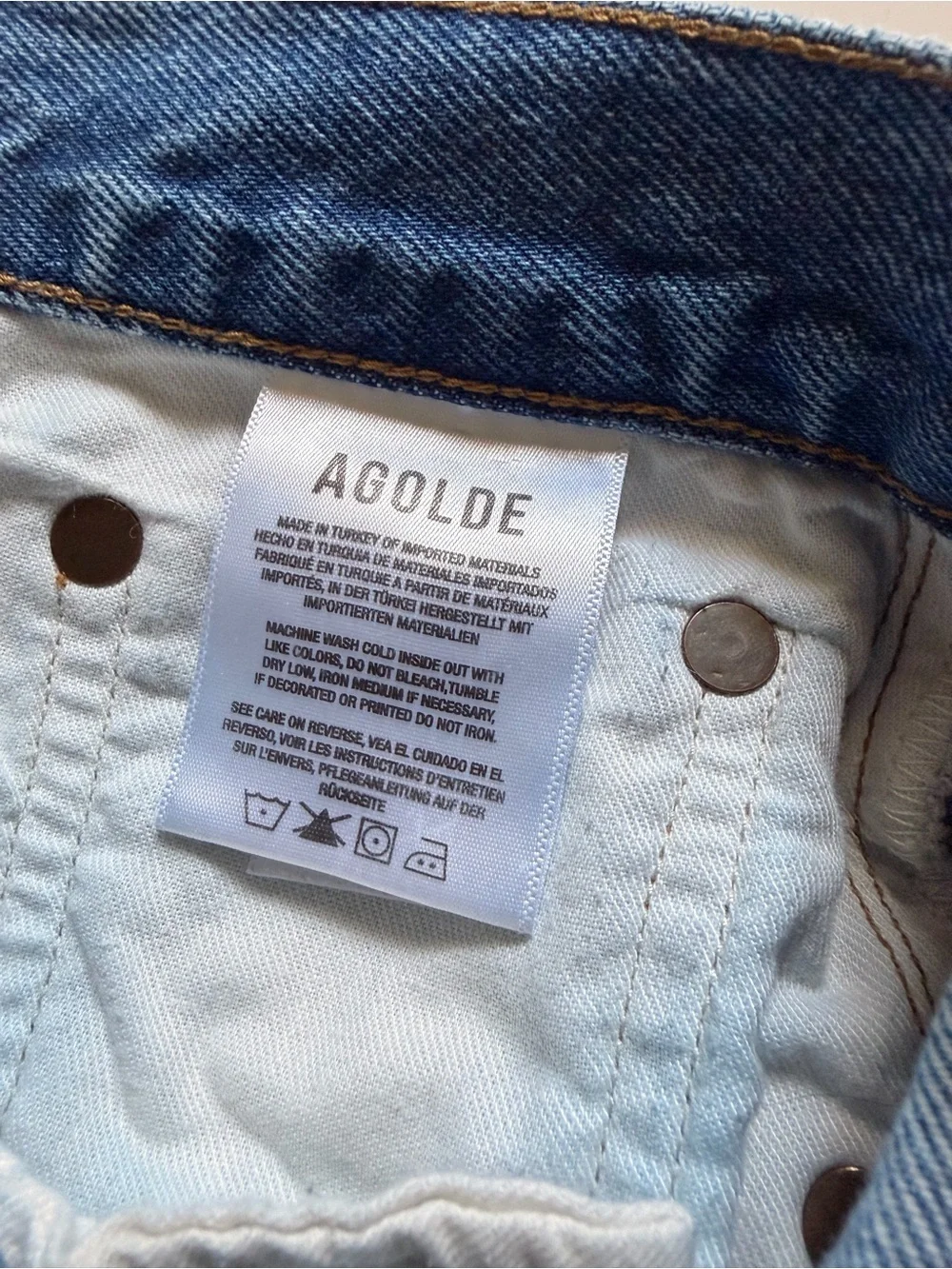 AGOLDE Parker Long Shorts